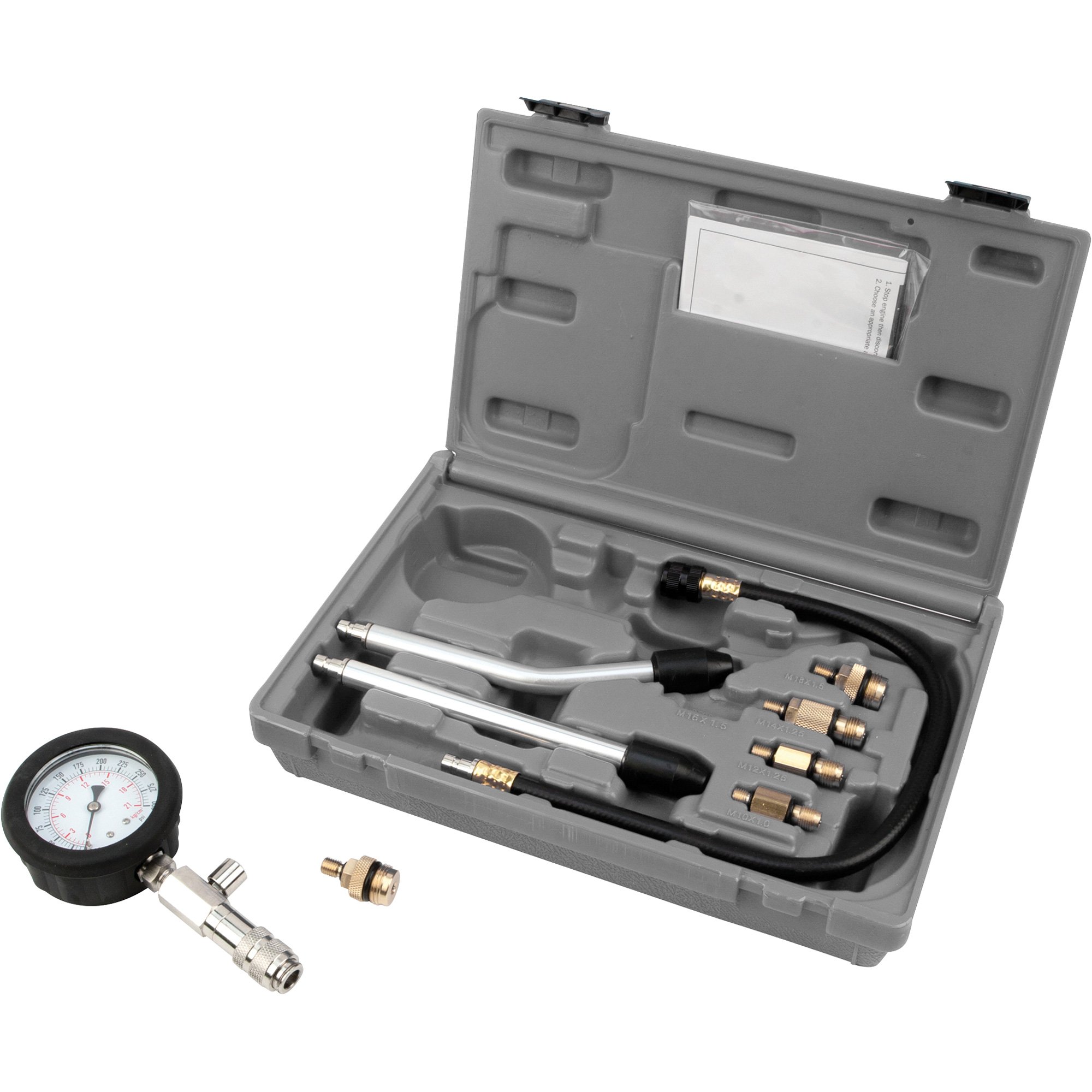 Performance Tool Deluxe Compression Tester Kit